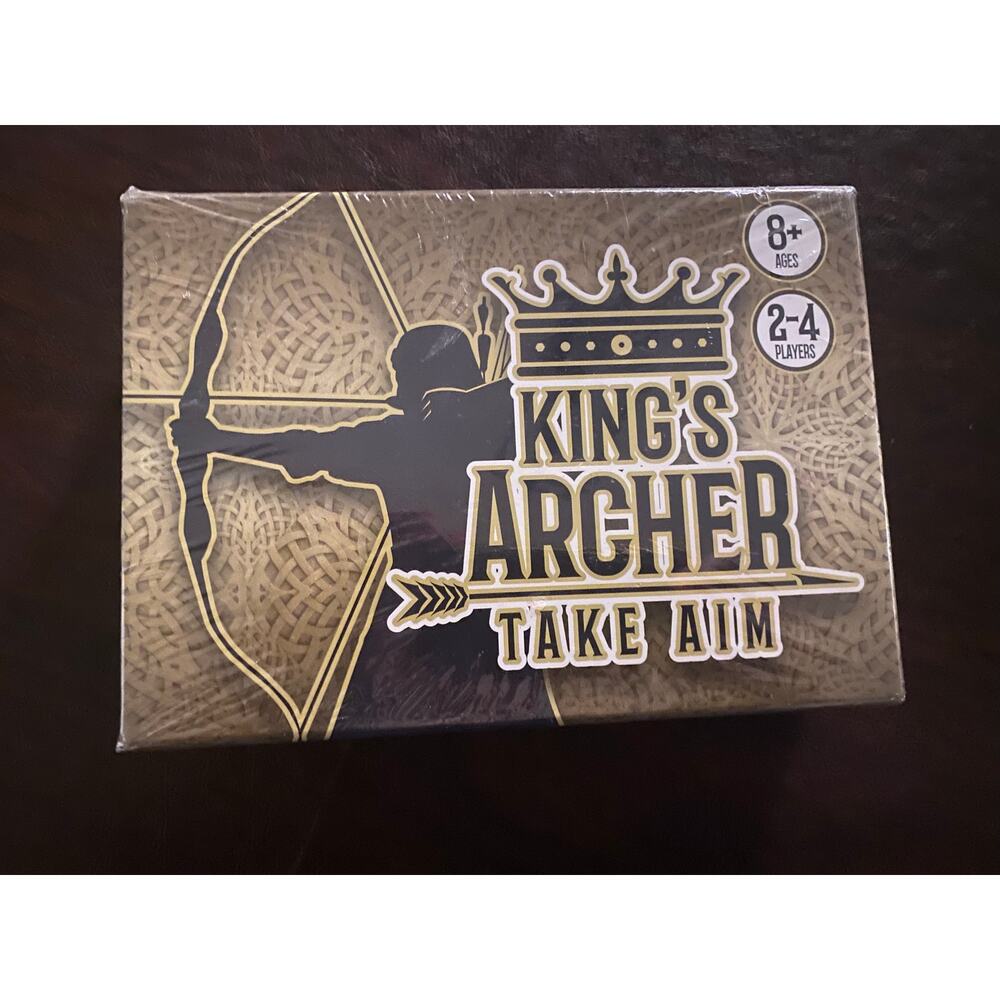 NIB Sealed King's‎ Archer Take Aim Card Game Topside Ages 8+ 2-4 Player
